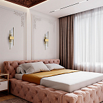 Бра с декором в виде хрустальных трубочек Nembus Brass Glass Wall Lamp варинант исполнения - 2 | Loft Concept во Владивостоке