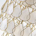 Подвесной светильник с декором из натуральной морской ракушки Iridescent Light варинант исполнения - 8 | Loft Concept во Владивостоке