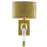 Бра с овальным абажуром на прозрачном основании Masculinity варинант исполнения - 2 | Loft Concept во Владивостоке