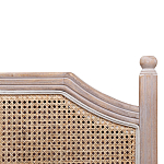 Изголовье кровати коричневое с обивкой из ротанга Olivia Headboard варинант исполнения - 2 | Loft Concept во Владивостоке