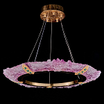 Люстра в форме кольца розовая Warm Pink Light варинант исполнения - 1 | Loft Concept во Владивостоке