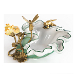 Чаша фигурная с обитателями леса и цветами Eden Garden варинант исполнения - 2 | Loft Concept во Владивостоке