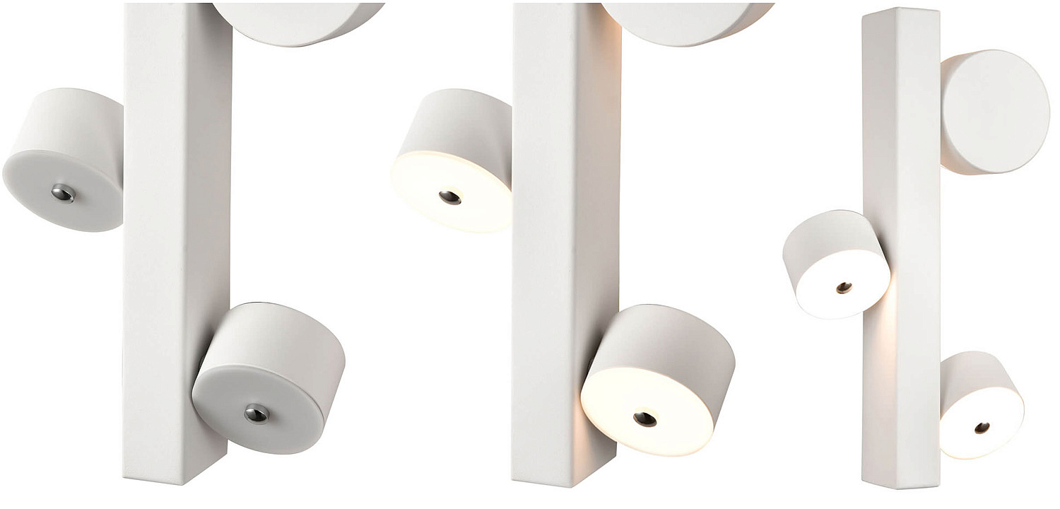 Бра Pohon White Circles Wall Lamp Бра Pohon White Circles Wall Lamp - Loft-Concept во Владивостоке