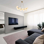 Люстра подвесная с белыми лампами в форме шара Felicitat варинант исполнения - 1 | Loft Concept во Владивостоке