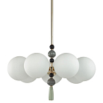 Люстра со вставками из керамики SkyEast 7 ламп варинант исполнения - 1 | Loft Concept во Владивостоке