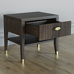 Прикроватная тумбочка с ящиком Elsa Dreams Walnut варинант исполнения - 2 | Loft Concept во Владивостоке