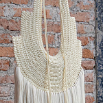 Аксессуар настенный в Эко стиле Белый wall decor White dress варинант исполнения - 1 | Loft Concept во Владивостоке