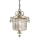 Люстра подвесная со стеклянными подвесками Feiss варинант исполнения - 1 | Loft Concept во Владивостоке