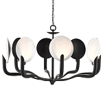 Люстра с плафонами в виде черно-белых дисков Ideal Shade Combination варинант исполнения - 4 | Loft Concept во Владивостоке