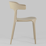 Бежевый стул из прочного PP-пластика JORIS варинант исполнения - 2 | Loft Concept во Владивостоке