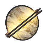 Бра круглое Sun Lighting 1 варинант исполнения - 1 | Loft Concept во Владивостоке