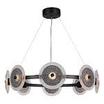 Люстра с плафонами из фактурного двойного стекла Heterochromia варинант исполнения - 4 | Loft Concept во Владивостоке