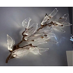 Бра в виде ветки с лепестками Marvelous Garden варинант исполнения - 1 | Loft Concept во Владивостоке