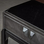 Консоль прямоугольная серая с 4-мя выдвижными ящиками Grany варинант исполнения - 5 | Loft Concept во Владивостоке