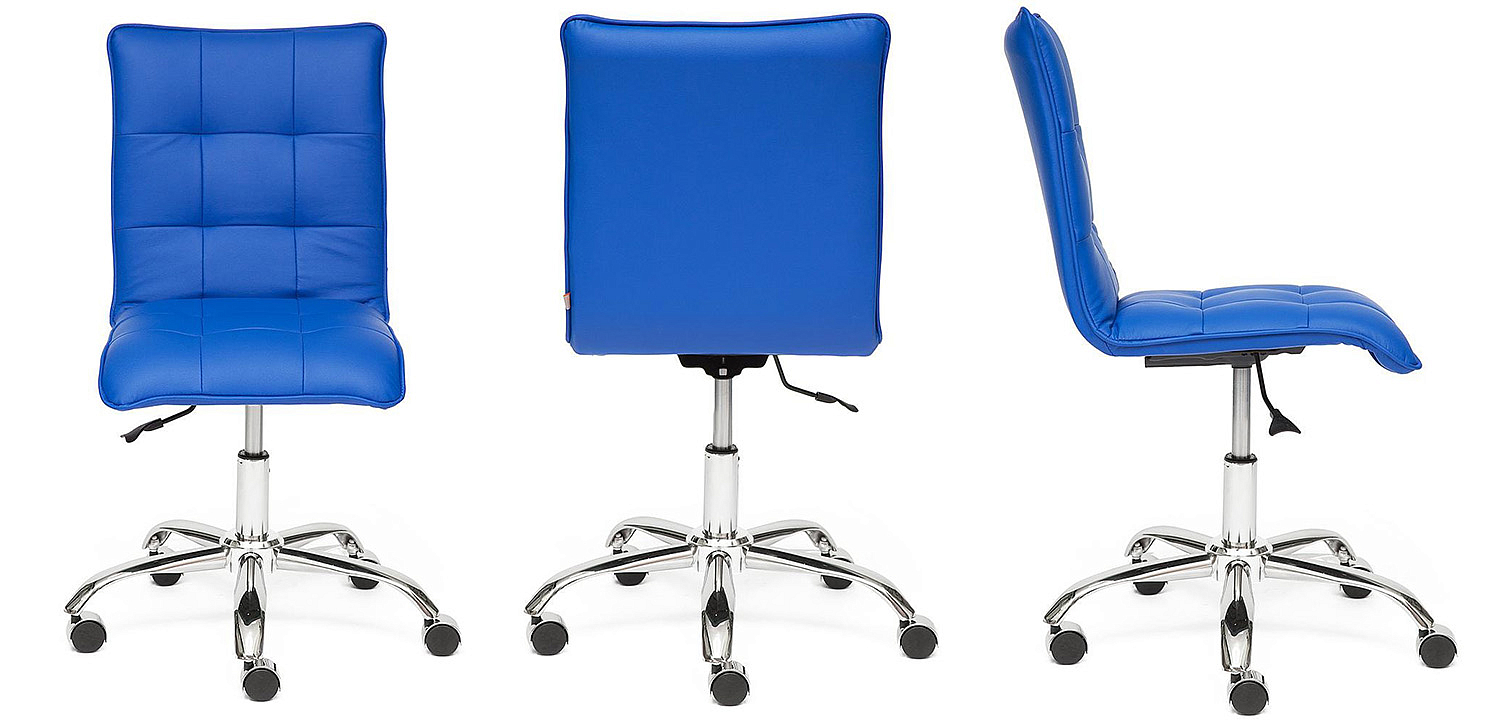 Кресло Deborah eco-leather blue Кресло Deborah eco-leather blue - Loft-Concept во Владивостоке