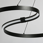 Люстра подвесная светодиодная в виде волнообразной ленты Ribbon Vortex варинант исполнения - 10 | Loft Concept во Владивостоке