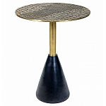 Кофейный столик с металлической столешницей Amphibian варинант исполнения - 1 | Loft Concept во Владивостоке