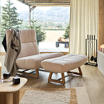 Кресло с обивкой букле Lino White  Boucle Armchair варинант исполнения - 8 | Loft Concept во Владивостоке