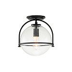 Потолочный светильник с прозрачным стеклянным шаром с эффектом пузырьков Hinkley варинант исполнения - 1 | Loft Concept во Владивостоке