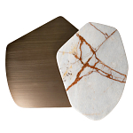 Столик журнальный Promontory с мрамором варинант исполнения - 2 | Loft Concept во Владивостоке