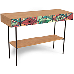 Консоль с принтом на ящиках Elise Console Table варинант исполнения - 11 | Loft Concept во Владивостоке