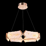 Люстра кольцевая с текстурным природным рисунком IceFlame варинант исполнения - 3 | Loft Concept во Владивостоке