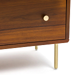 Комод с 6-ю ящиками с декором из ротанга Degarmo Chest of Drawers варинант исполнения - 4 | Loft Concept во Владивостоке