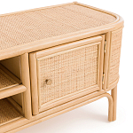 ТВ-тумба из плетеного ротанга Simone Rattan TV Stand варинант исполнения - 4 | Loft Concept во Владивостоке