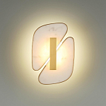 Бра с мраморными вставками Marble Plates варинант исполнения - 3 | Loft Concept во Владивостоке