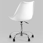 Офисный стул на металлическом основании EGGERY White варинант исполнения - 6 | Loft Concept во Владивостоке