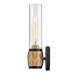 Бра для ванных комнат с прозрачным стеклянным плафоном в форме цилиндра Hinkley варинант исполнения - 11 | Loft Concept во Владивостоке