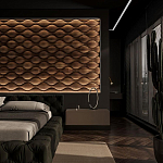 Гипсовая 3D панель с принтографией PM-108 варинант исполнения - 4 | Loft Concept во Владивостоке