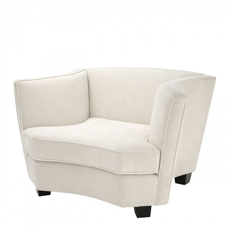 Кресло Eichholtz Chair Giulietta Молочный Черный Кресло Eichholtz Chair Giulietta Молочный Черный во Владивостоке | Loft Concept
