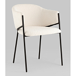 Стул Brace букле белый варинант исполнения - 1 | Loft Concept во Владивостоке