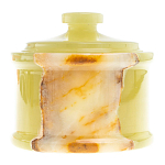 Сахарница из натурального камня Оникс Stone Sugar Bowls варинант исполнения - 5 | Loft Concept во Владивостоке