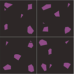 Плитка с узором Осколки варинант исполнения - 3 | Loft Concept во Владивостоке