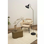 Торшер с плафоном в форме купола в сочетании черного и золотистого цвета Minimalist Execution варинант исполнения - 4 | Loft Concept во Владивостоке