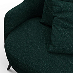 Мебельная ткань Шенилл темно-зеленый цвет 138 см T4-36 варинант исполнения - 12 | Loft Concept во Владивостоке