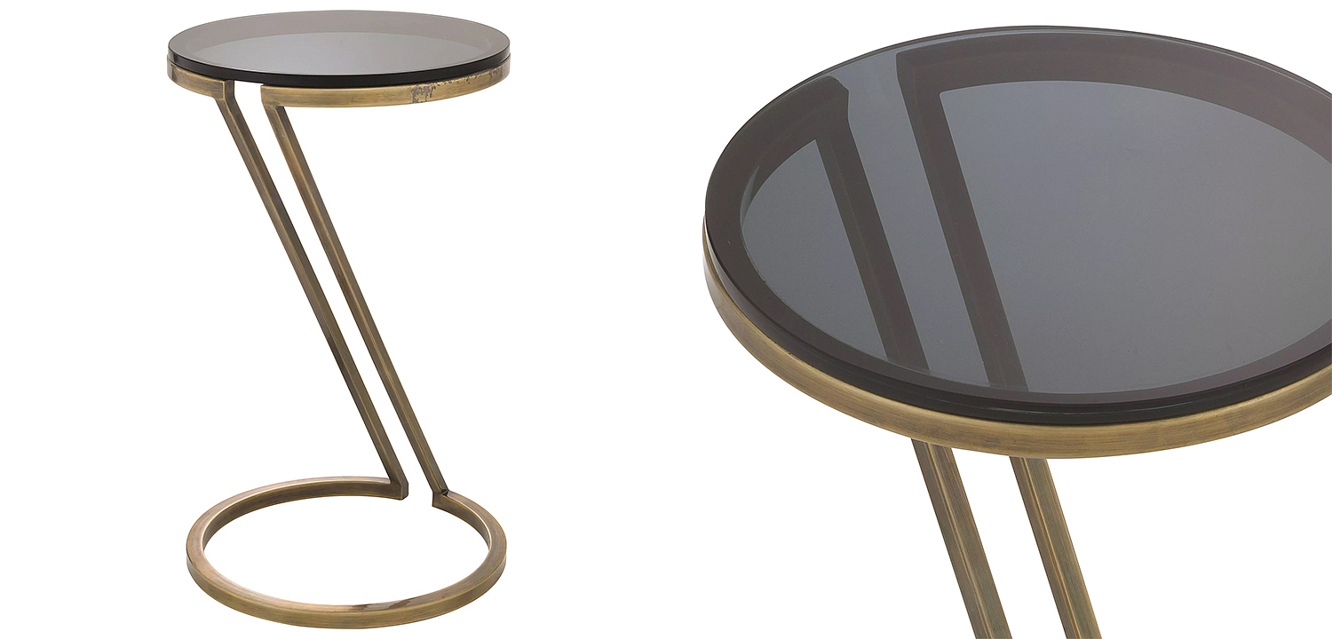 Приставной стол Eichholtz Side Table Falcone Brass Приставной стол Eichholtz Side Table Falcone Brass - Loft-Concept во Владивостоке