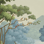 Обои ручная роспись African Savannah Eden варинант исполнения - 2 | Loft Concept во Владивостоке