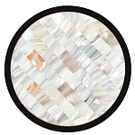 Бра в форме диска с перламутровыми прямоугольниками из морской ракушки Touch of Marine Charm варинант исполнения - 6 | Loft Concept во Владивостоке