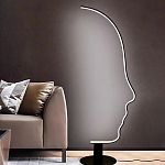 Напольный светильник Профиль Лица Face Contour варинант исполнения - 2 | Loft Concept во Владивостоке