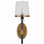 Бра настенное с прозрачным стеклянным абажуром Simple Pure Form варинант исполнения - 3 | Loft Concept во Владивостоке