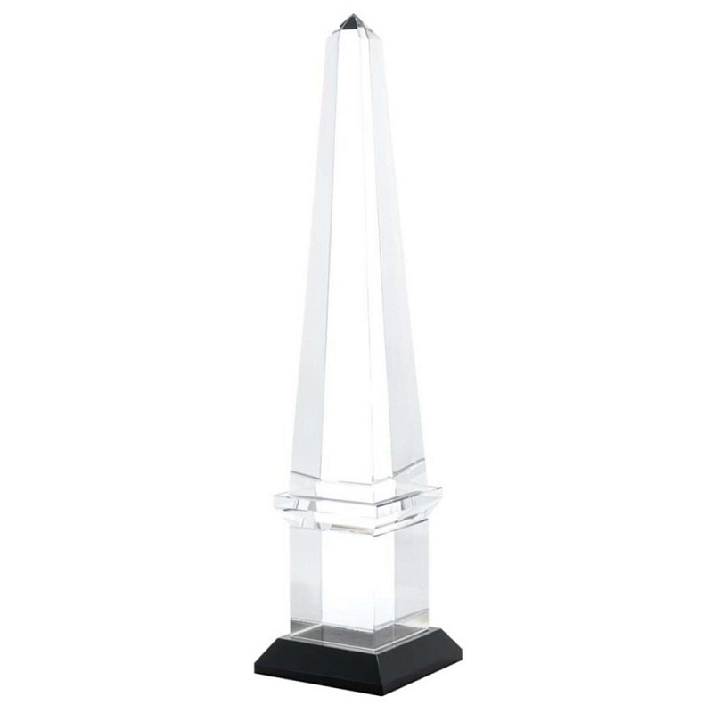 Аксессуар Obelisque Crystal Clear Black Прозрачное Стекло Аксессуар Obelisque Crystal Clear Black Прозрачное Стекло во Владивостоке | Loft Concept