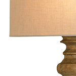 Бра светодиодное с тканевым абажуром на фигурном основании Undercut варинант исполнения - 1 | Loft Concept во Владивостоке