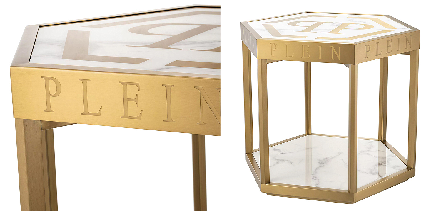 Приставной стол Philipp Plein Side Table Billionaire Приставной стол Philipp Plein Side Table Billionaire - Loft-Concept во Владивостоке