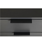 Комод цвета графит с 3-мя ящиками Strict Lines  варинант исполнения - 5 | Loft Concept во Владивостоке