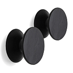 Комплект из 2-х круглых деревянных настенных крючков Bert Wall Hanger варинант исполнения - 1 | Loft Concept во Владивостоке