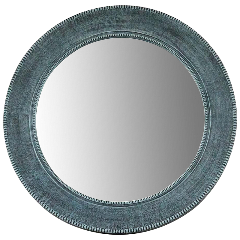 Круглое настенное зеркало Francis Mirror Бирюзовый Зеркало Круглое настенное зеркало Francis Mirror Бирюзовый Зеркало во Владивостоке | Loft Concept