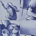 Плитка с рисунком Первый сон варинант исполнения - 3 | Loft Concept во Владивостоке